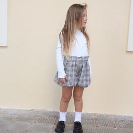 אוברול בלון לבן - ילדות