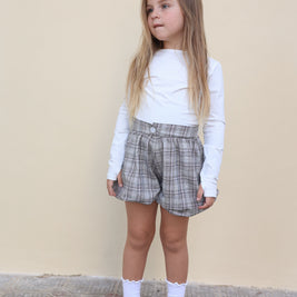 אוברול בלון לבן - ילדות